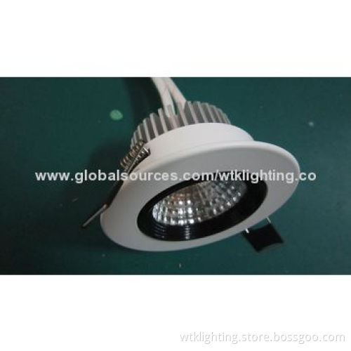 LED 3W COB Downlight, Non-dimmable or Dimmable, 110lm/W Luminous Efficacy with CE Mark